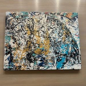 Original abstract artwork. 14x18